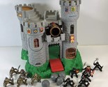Fisher-Price Vintage 1994 Great Adventures Castle Playset 11 Knights 4Ca... - $197.99