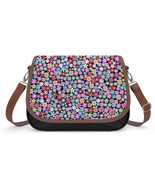 Mondxflaur Colored Daisy Messenger Bag for Women PU Leather Crossbody Ba... - $37.87 CAD