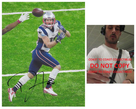Danny Amendola signed New England Patriots 8x10 photo Proof COA autographed, - £58.39 GBP