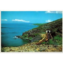 Vintage Hawaii Chrome Postcard, Puka in the Pali Tunnel Maui No Ka Oi, Divided - £10.07 GBP