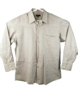 Ben Sherman Checked Grid Long Sleeve Dress Shirt size 16.5 32-33 XL 50in Chest - $24.03