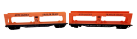 TYCO HO Scale Auto Loader Trailer Train Car SL-SF 2530 Pair - $23.04