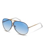 Porsche design Sunglasses P8478 W Gold / Fading blue &amp; Brown Lens - $7,471.85 MXN