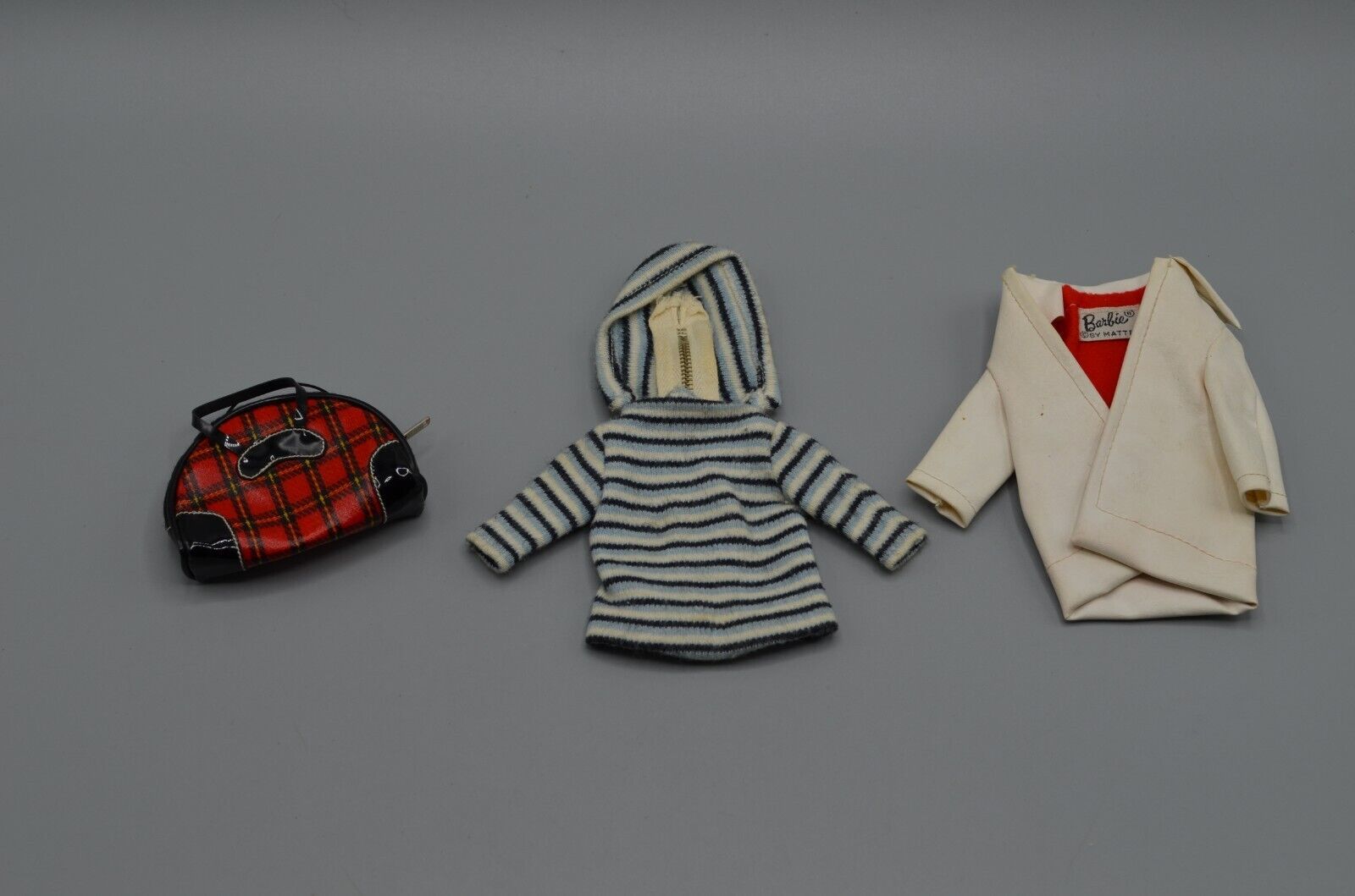 Barbie Winter Holiday #975 Fashion Doll Outfit 1959-1963 VTG Mattel Sweater Coat - $38.69