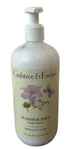 Crabtree &amp; Evelyn SUMMER HILL Body Lotion Pump 16.9oz Discontinued Retir... - £41.57 GBP