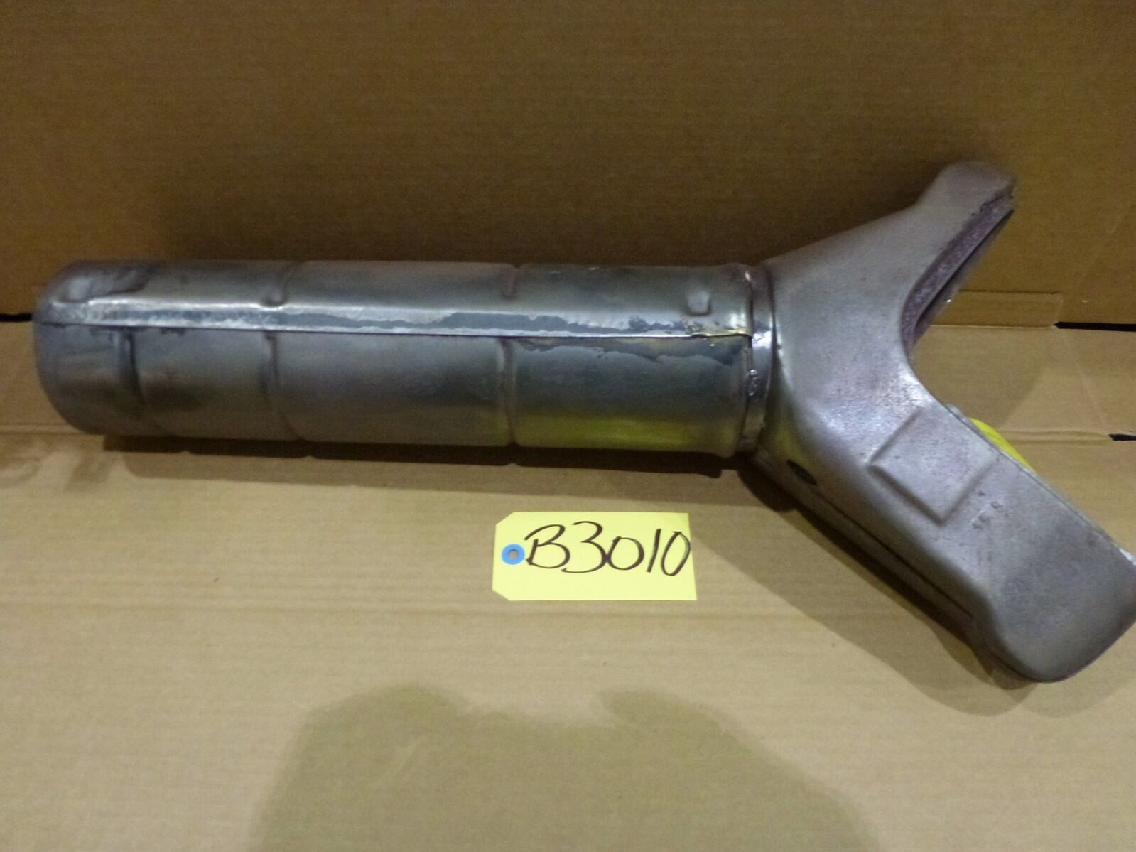 1956 Cadillac Sedan Deville-Exhaust Chamber {AKA Resonator} Behind Bumper - $148.00
