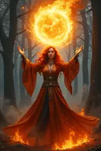 Eranthis Fire Sorceress Ring! Wealth Money Sex Illuminati Satanic Demon ... - $112.00