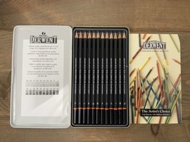 Rexel DERWENT Cumberland 12 Graphic Sketching Pencils Soft In Tin Great ... - £29.76 GBP