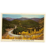Chicago Creek Rd. Mt. evans Highway Colorado Postcard Unused - $8.42 CAD