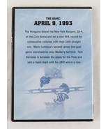 NEW SEALED Pittsburgh Penguins vs. New York Rangers April 9 1993 DVD - £15.56 GBP