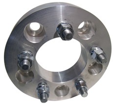 5x5 to 5x150 / 5x127 to 5x150 US Wheel Adapters 1.25&quot; Thick 14x1.5 Studs x 4 Hub - £207.04 GBP