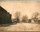 RPPC Main Street View Bennett Grocery Prairie Depot Ohio OH 1909 Postcar... - £103.91 GBP
