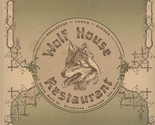 Wolf House Restaurant Menu Main Street Evergreen Colorado 1990&#39;s - $27.72