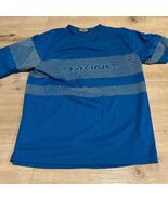Dakine Graphic T-Shirt Athletic Activewear Blue Short Sleeve Size M Surf... - $16.15