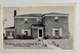 Pennsylvania VFW National Home Clarion Post Cottage No. 3 Chrome Postcard - £7.15 GBP