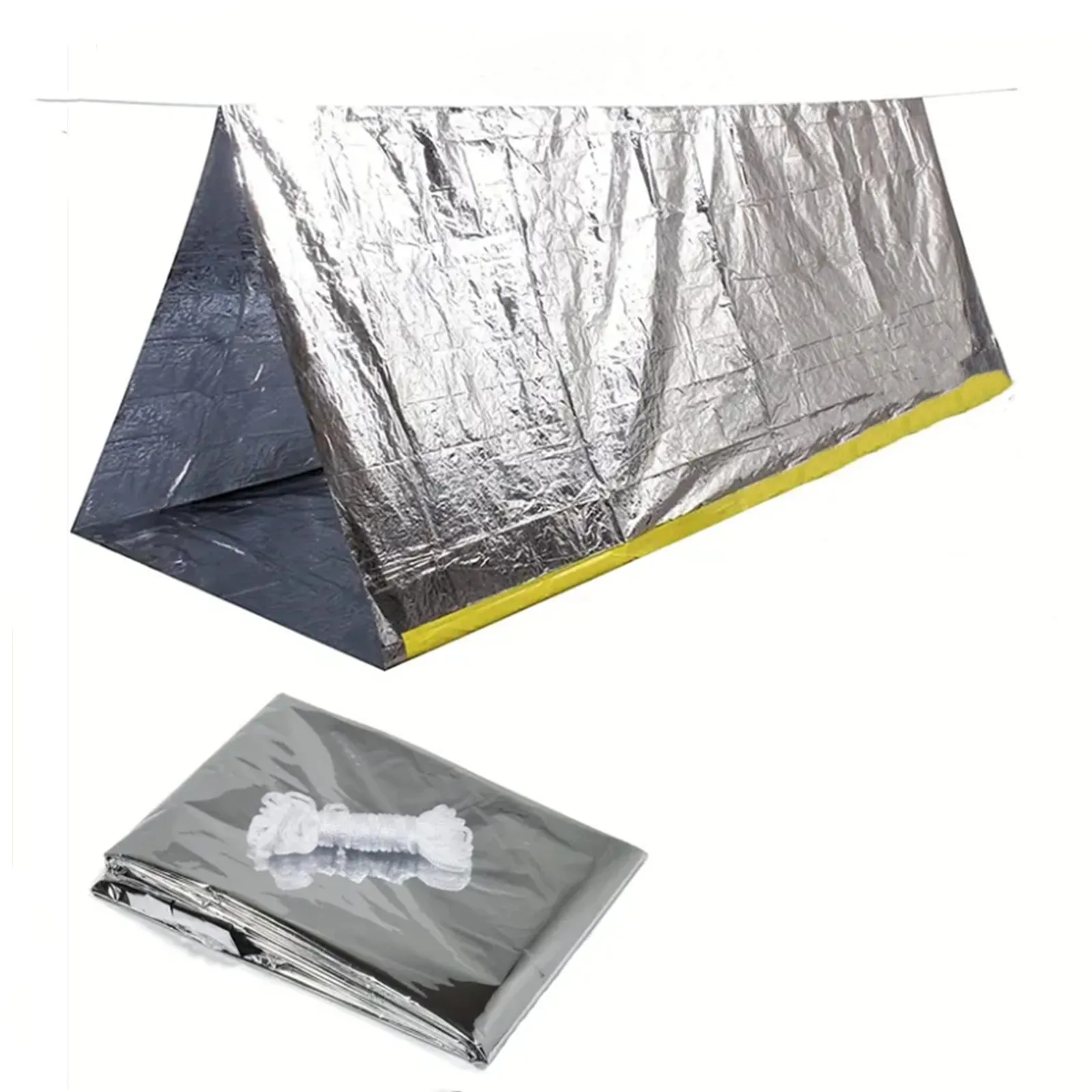 Portable First Aid Emergency Tent for 2 People - $6.97