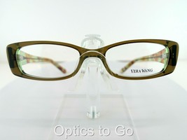VERA WANG V 097 OLIVE 49-17-135 LADIES PETITE Eyeglass Frame - £20.73 GBP