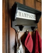 Wine Shelf with Hooks - £75.06 GBP