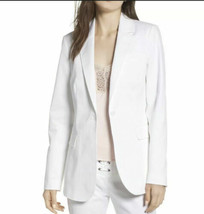 REBECCA MINKOFF Merilee One Button Jacket Blazer Stretch Cotton Sz 8 new  - £168.95 GBP