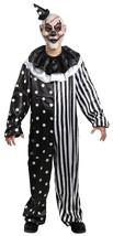 Seasonal Visions Kill Joy Clown Costume Child M Black/White - $1,719.80 MXN
