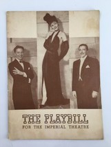 1943 Playbill The Imperial Theatre Mary Martin Kenny Baker in One Touch ... - £11.33 GBP