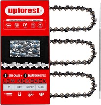 8 Inch Pole Saw Chain For Dewalt Dcps620B Dcps620M1 Chainsaw, 8&quot;, 90Mopx34 - $35.99