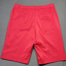 Talbots Women Shorts Size 10 Red Cherry Stretch Preppy Bermuda Classic M... - $12.60