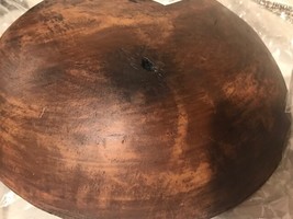New Primitive design Bowl with a  hole in distressed Finish image 6