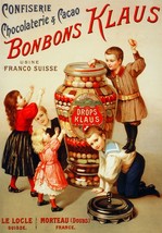 2890.Victorian Chocolate BonBons French POSTER.Room Home Wall art Deco decor - £13.52 GBP+