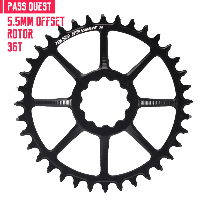 P QUEST 5.5mm Offset Chainring Crank ROTOR Mountain Bike Special Parts Chainring - $157.35