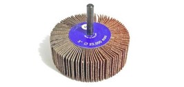 3&quot; x 1&quot; x 1/4&quot; Flap Wheel 60 Grit (1 Wheel) Garryson 10040 - £14.13 GBP