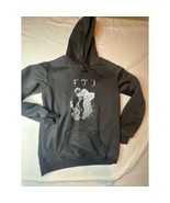 Anime Hooded Sweatshirt Mens Large Black Skater Ritsuki Uenoyama Mafuyu ... - £9.62 GBP