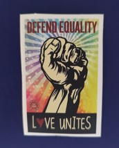 Defend Equality Love Unites Vinyl Decal Sticker Car Laptop Skateboard Phone - £2.75 GBP