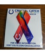 NFL Indianapolis Colts : Crucial Catch Pin Button Intercept Cancer - Tie... - €6,74 EUR