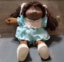 Vintage Cabbage Patch Kids Doll 1983 African American Black Original Clothes - £72.96 GBP