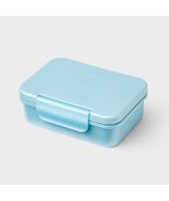 Cat &amp; Jack Snack Container Bento Box Glitter Blue 50% Recycled Polypropy... - $18.61 CAD