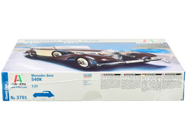 Skill 3 Model Kit Mercedes Benz 540K 1/24 Scale Model by Italeri - $67.69