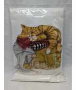 Mary Lake Thompson Cat Flour Sack Kitchen Towel 30&quot; X 30&quot; - €21,83 EUR