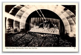 Rppc Radio City Music Hall New York City Nyc New York Ny Unp Postcard XA3 - $2.92