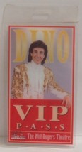 DINO - VINTAGE ORIGINAL CONCERT TOUR LAMINATE BACKSTAGE PASS  ***LAST ON... - $15.00