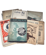 Lot of 37 Vintage Sheet Music - $29.69