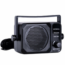 Workman Sh2P4 Mini External Speaker ! Cb Radio Two Way Police Scanner Ha... - $23.47