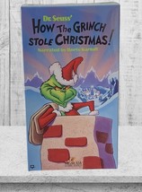 Dr. Seuss How the Grinch Stole Christmas!  Boris Karloff (VHS) NEW SEALED - £7.96 GBP