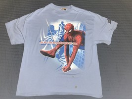 VIntage Spiderman 2 Marvel Movie Promo Comic Dr Pepper T Shirt Toby McGuire 2004 - £23.74 GBP