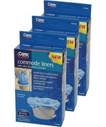 Carex Commode Liners Holds 2 Quarts Liquid, 3 Packs of 7 ea, 21 Count - €20,83 EUR