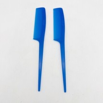 GOODY 1980s Vintage Blue Comb  ~ Unbreakable Rat Tail Teasing Hair Retro... - $24.99