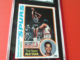 1978-79 George Gervin Topps # 20 Sgc 40 S.A. Spurs !! - £23.96 GBP
