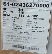 Source 1 York S102436270000 Permanent Split Capacitor Ball Bearing Blower Motor image 2