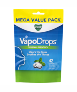 Vicks VapoDrops Lozenges 42 Pack Original Menthol - $101.46 CAD