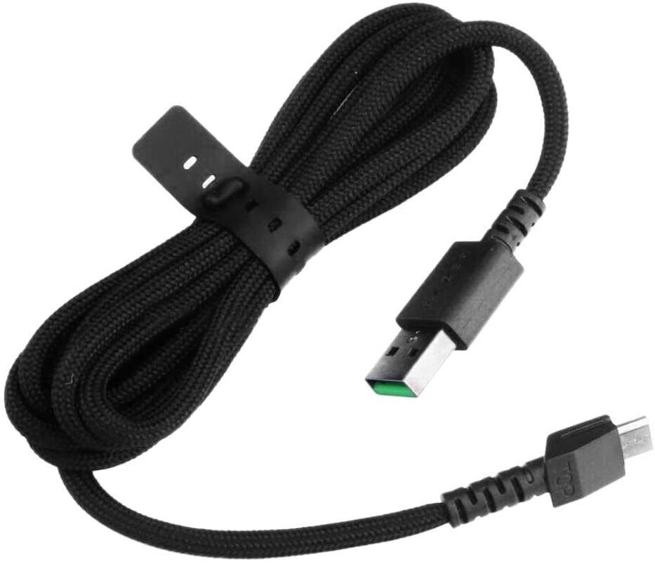 USB Charging Cable for Razer Basilisk Viper Ultimate Naga Pro Deathadder V2 Pro